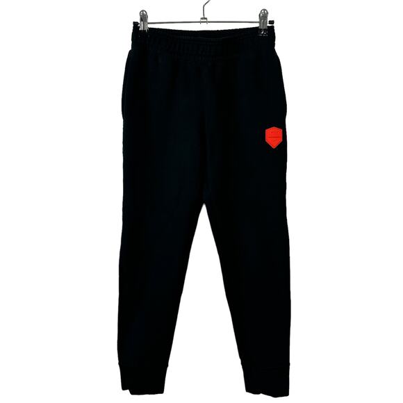 Nike Kids Black Jogger Drawstring Black Joggers Strive for Greatness Size Small - Picture 2 of 9